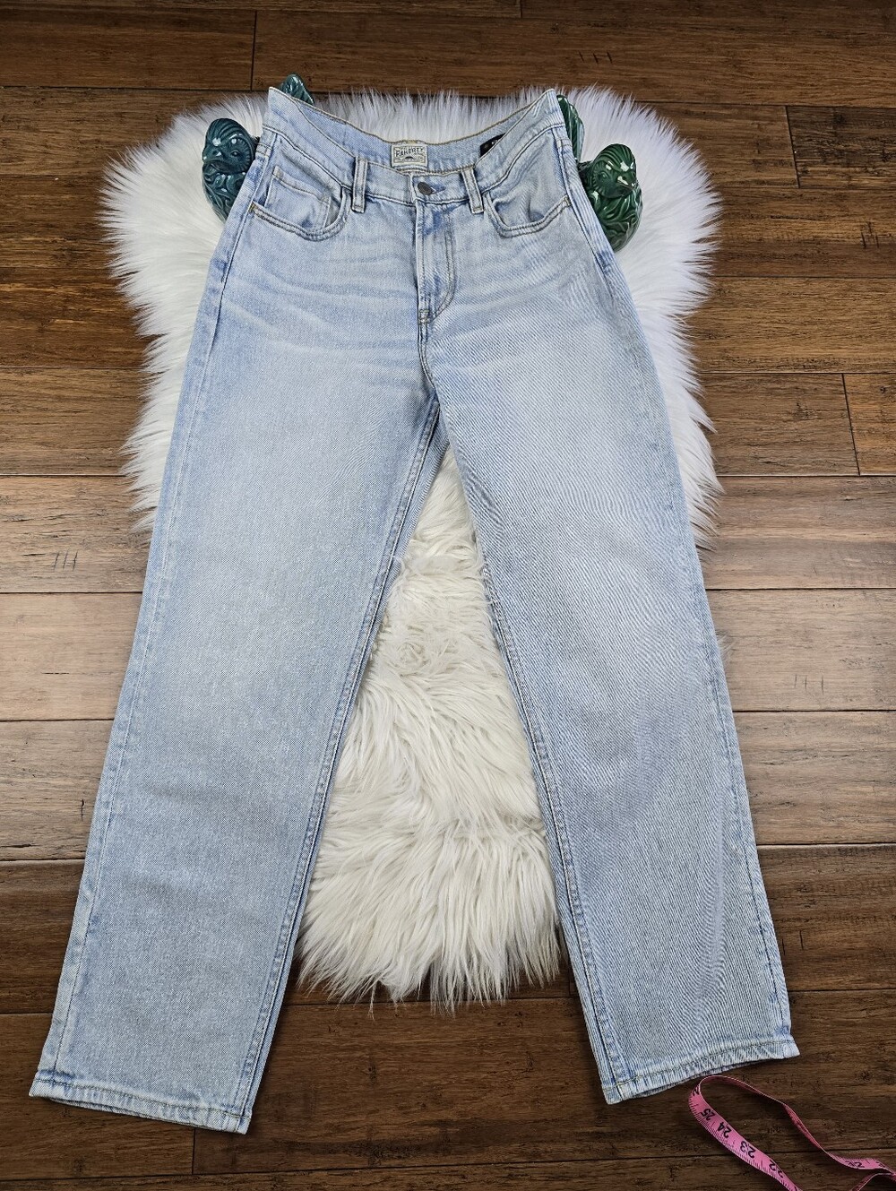 Faherty Organic Cotton Lightwash Jeans 28